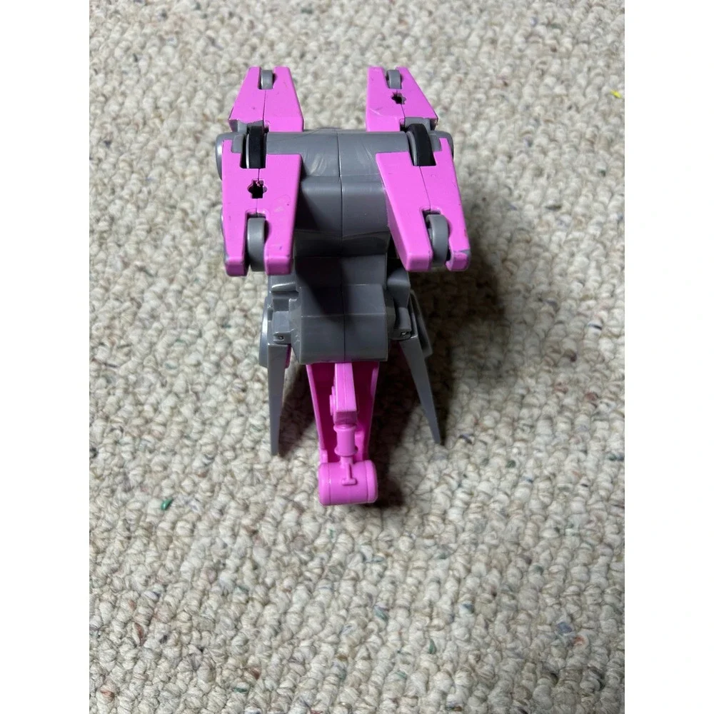 Paw Patrol Skye Mighty Pups Super Paws Deluxe Transforming Jet Pink Grey Toy‎